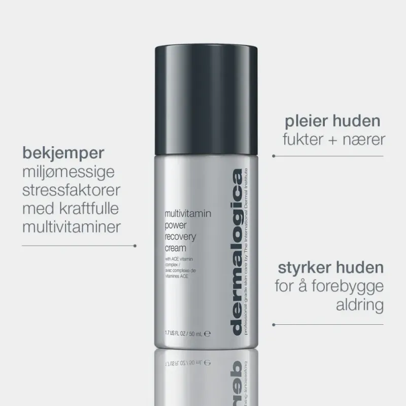 Multivitamin power recovery cream